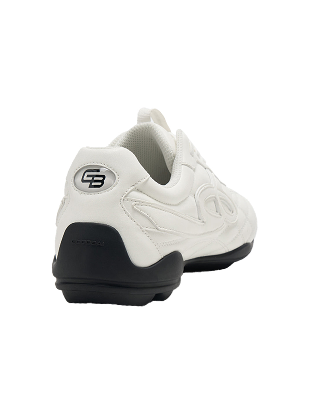 GOODBAI | Retro Leather Soccer Football Flat Trainer-Black&White - PSYLOS 1, GOODBAI | Retro Leather Soccer Football Flat Trainer-Black&White, Retro Trainers, GOODBAI, PSYLOS 1